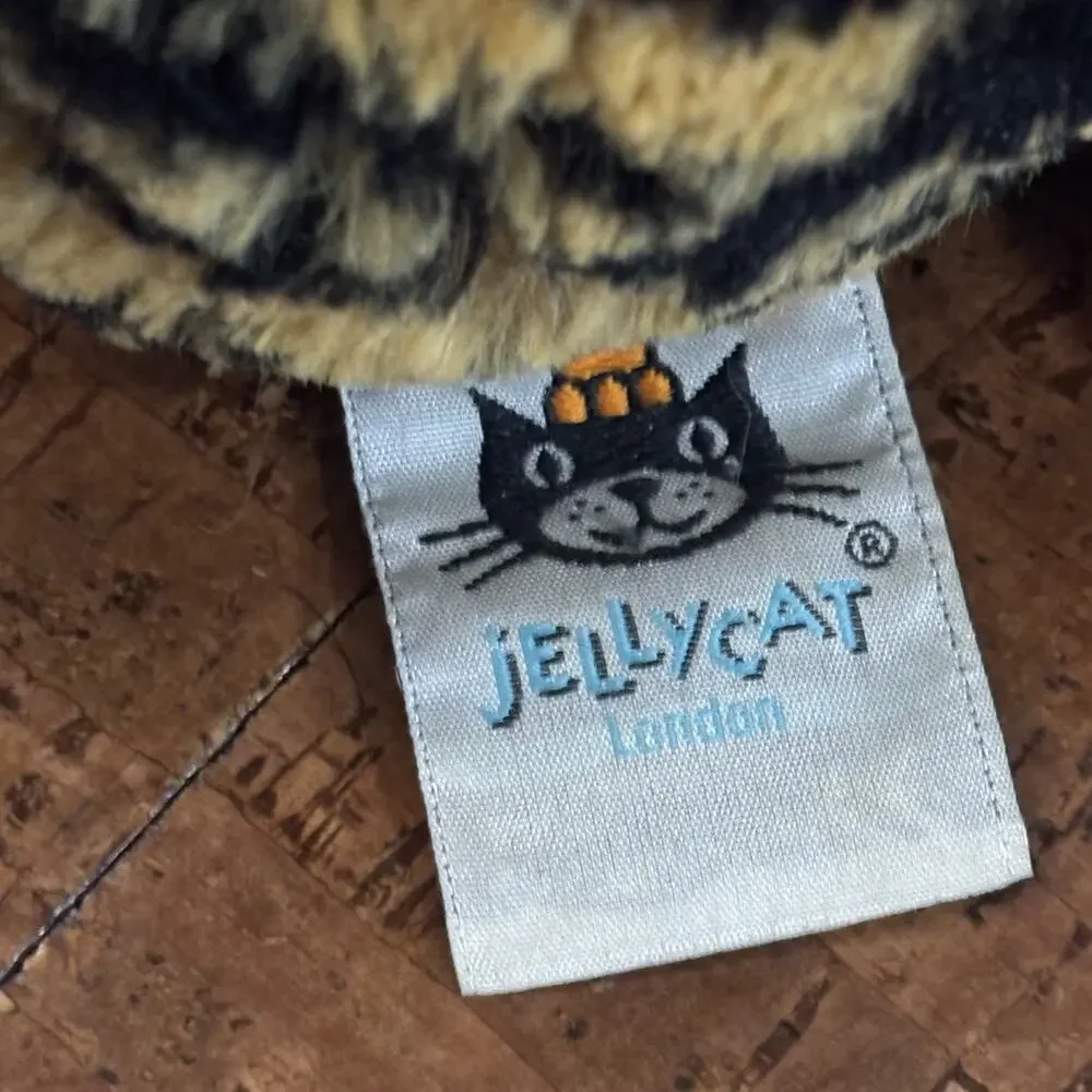 Rare Retired Jellycat Bashful Tiger 2011 JCINC3021